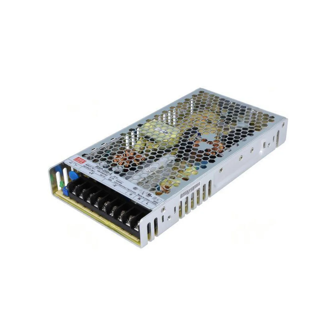 Zasilacz impulsowy do wbudowania modułowy 160W 4VDC 40A RSP-200-4