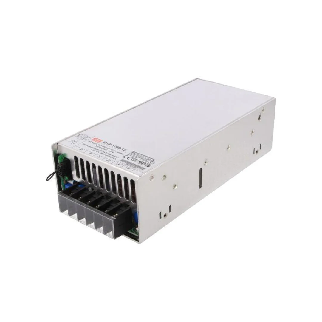 Zasilacz impulsowy do wbudowania modułowy 960W 12VDC 80A MSP-1000-12