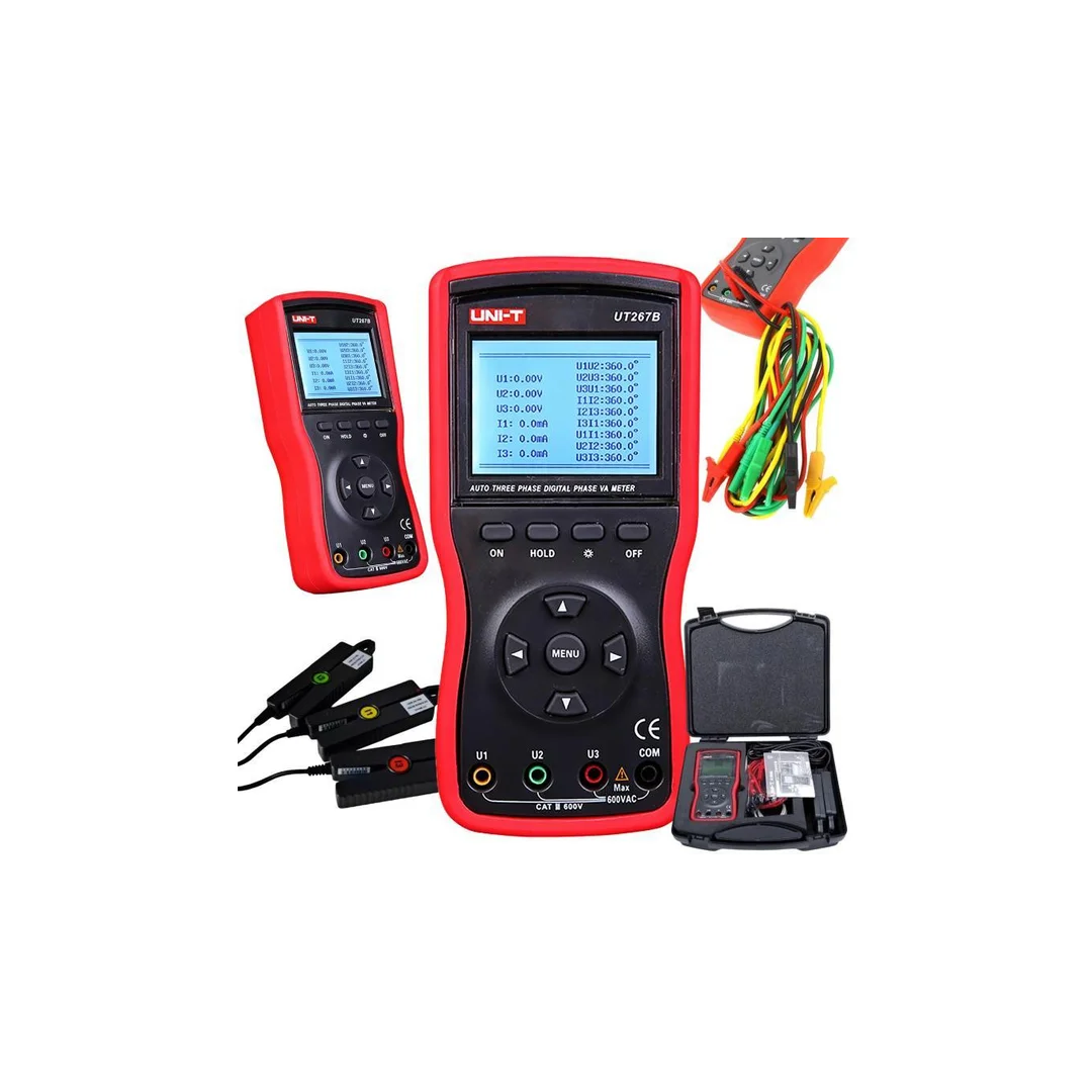 Trójfazowy miernik parametrów elektrycznych Uni-T UT-267B