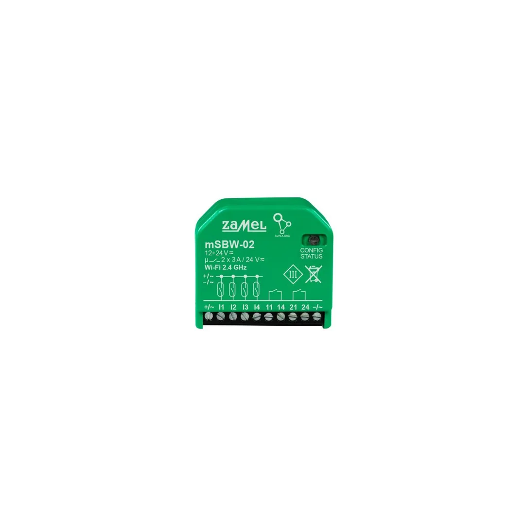 Sterownik bramy Wi-Fi 2-kanałowy mSBW-02 SPL10000053