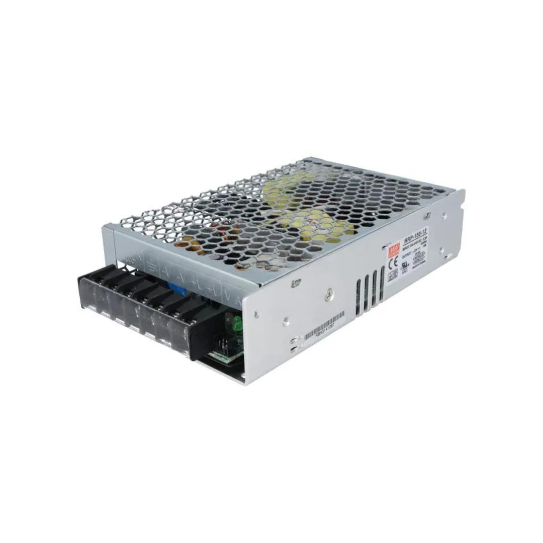 Zasilacz impulsowy, do wbudowania, modułowy, 156W, 13A, 12VDC HRP-150-12