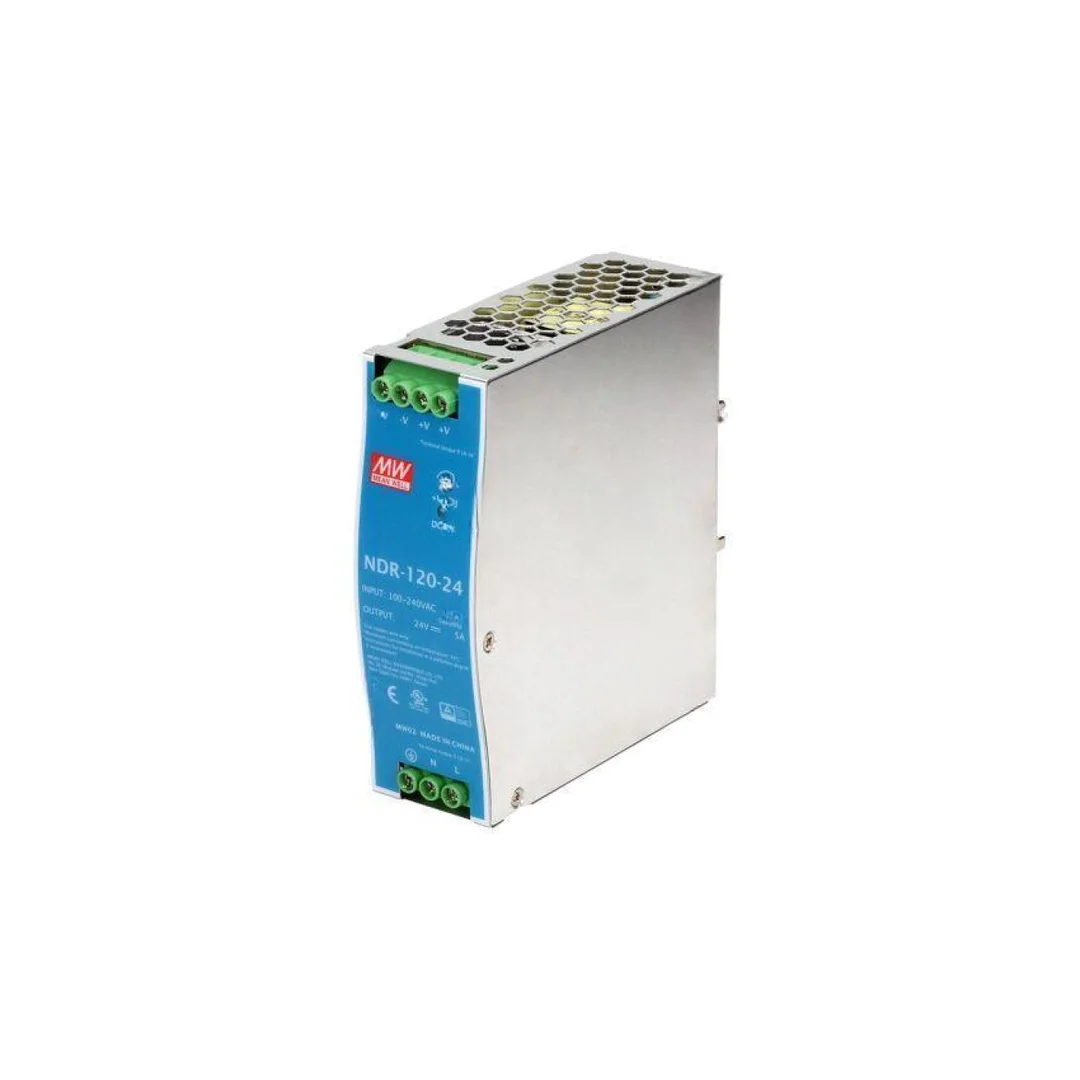 Zasilacz impulsowy, na szynę DIN, slim, 120W, 2,5A, 48VDC NDR-120-48