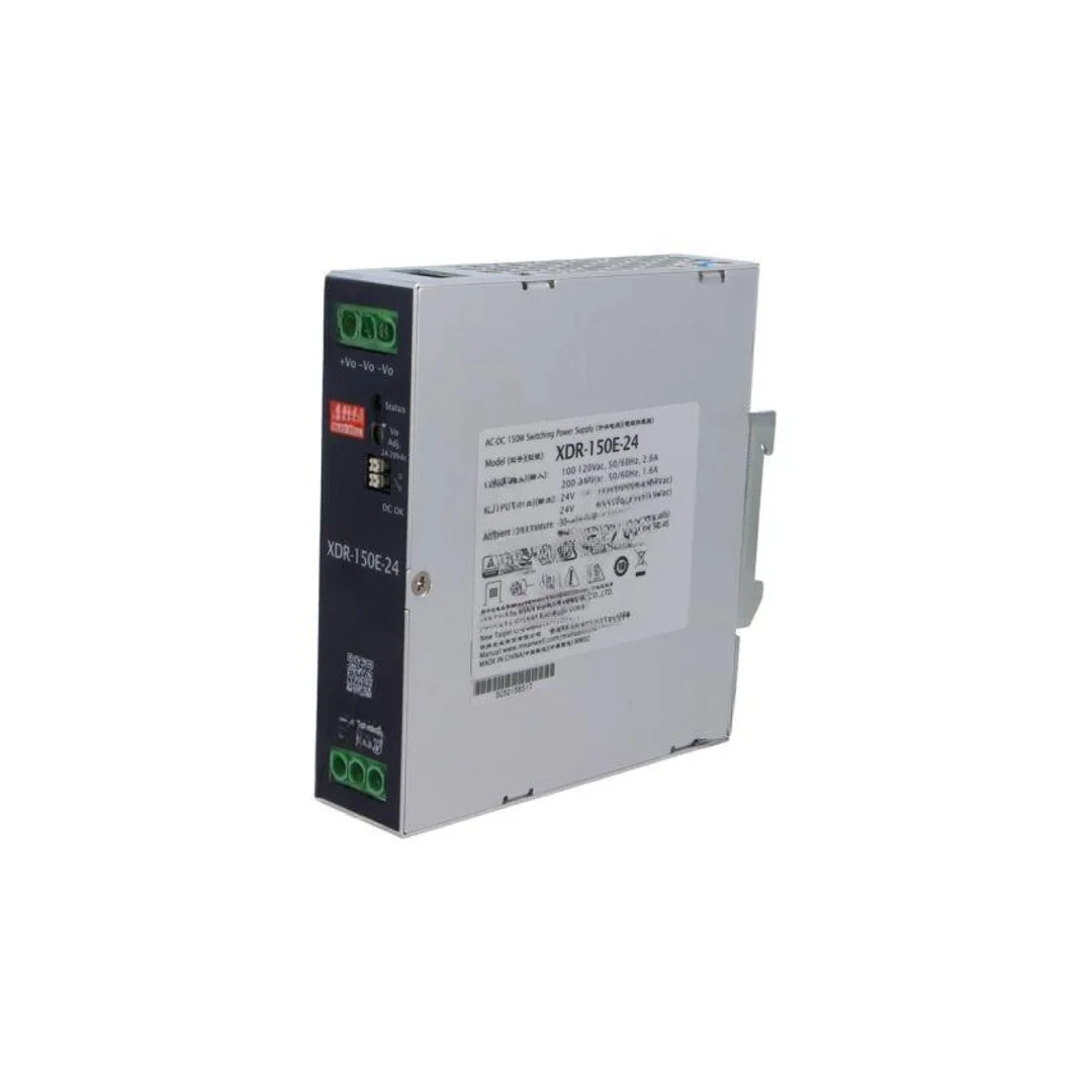 Zasilacz impulsowy, na szynę DIN, 120W, 0...5A, 24VDC, 85...264VAC XDR-120E-24