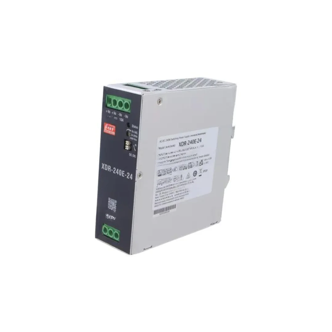 Zasilacz impulsowy, na szynę DIN, 240W, 0...10A, 24VDC, 85...264VAC XDR-240E-24