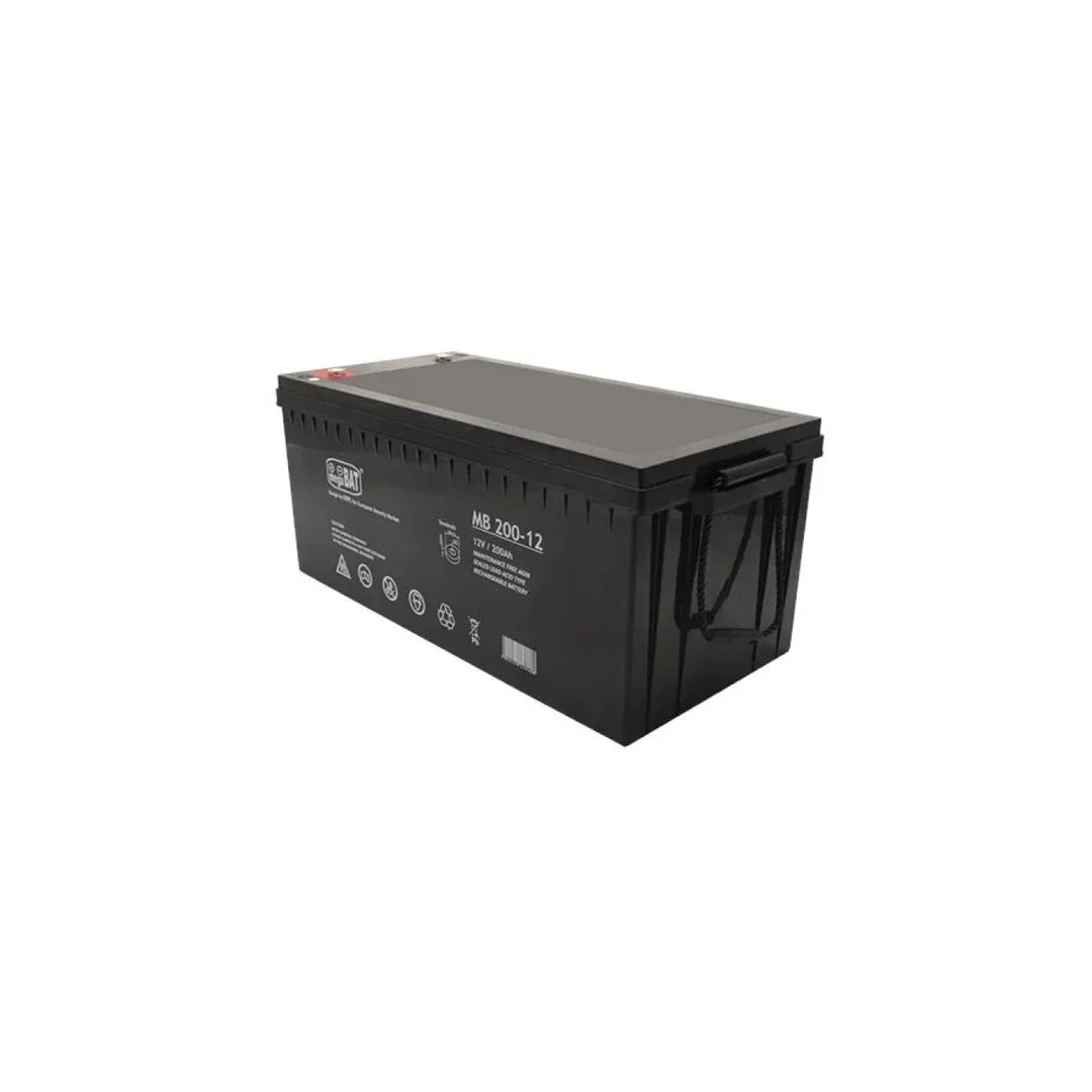 Akumulator AGM do zasilacza UPS 12V 200Ah bezobsługowy (śruba M8) MB