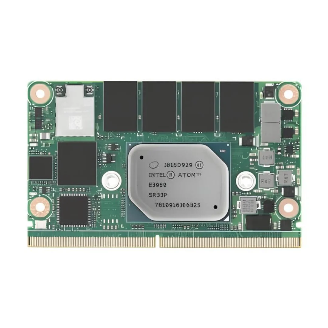 Moduł SMARC 2.0/2.1, Intel Atom x7-E3950, 4GB LPDDR4, 32GB eMMC, Wi-Fi/BT