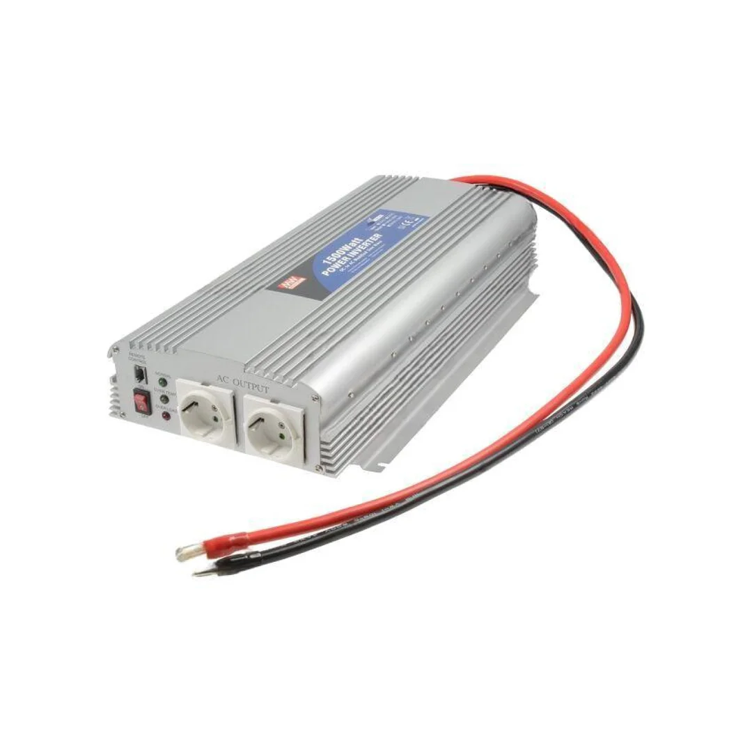 Przetwornica DC/AC, 1500W, Uwej: 10...15 VDC, Uwyj: 230 VAC A301-1K7-F3