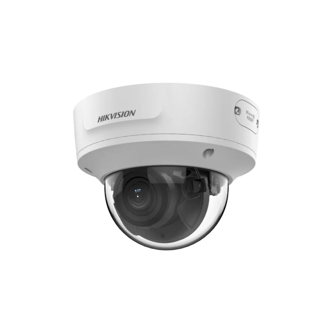 Kamera kopułowa AcuSense 4 MP. Zasięg IR do 40m. Max. Rozdzielczość 2688 Ă— 1520. IP67. IK10