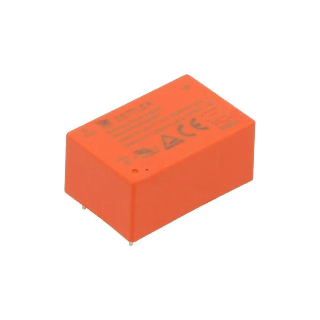 Przetwornica AC/DC, Moc: 2W, Uwej: 85...305VAC, 100...430VDC, Iwyj: 0,167A, Uwyj: 12VDC, na PCB HP02S1200WI
