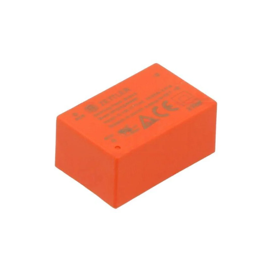 Przetwornica AC/DC, Moc: 2W, Uwej: 85...305VAC, 100...430VDC, Iwyj: 83mA, Uwyj: 24VDC, na PCB HP02S2400WI