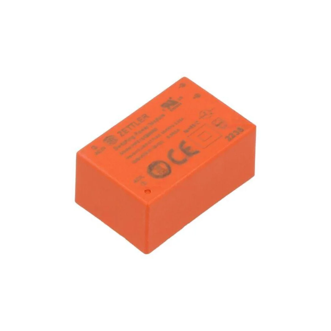 Przetwornica AC/DC, Moc: 1W, Uwej: 85...305VAC, 100...430VDC, Iwyj: 83mA, Uwyj: 12VDC, na PCB HP01S1200WI