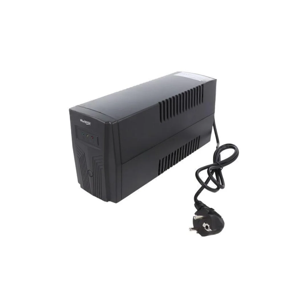 Zasilacz UPS, 390W, 650VA, 230V, Schuko x2, 280x140x100mm, 7Ah EG-UPS-B650