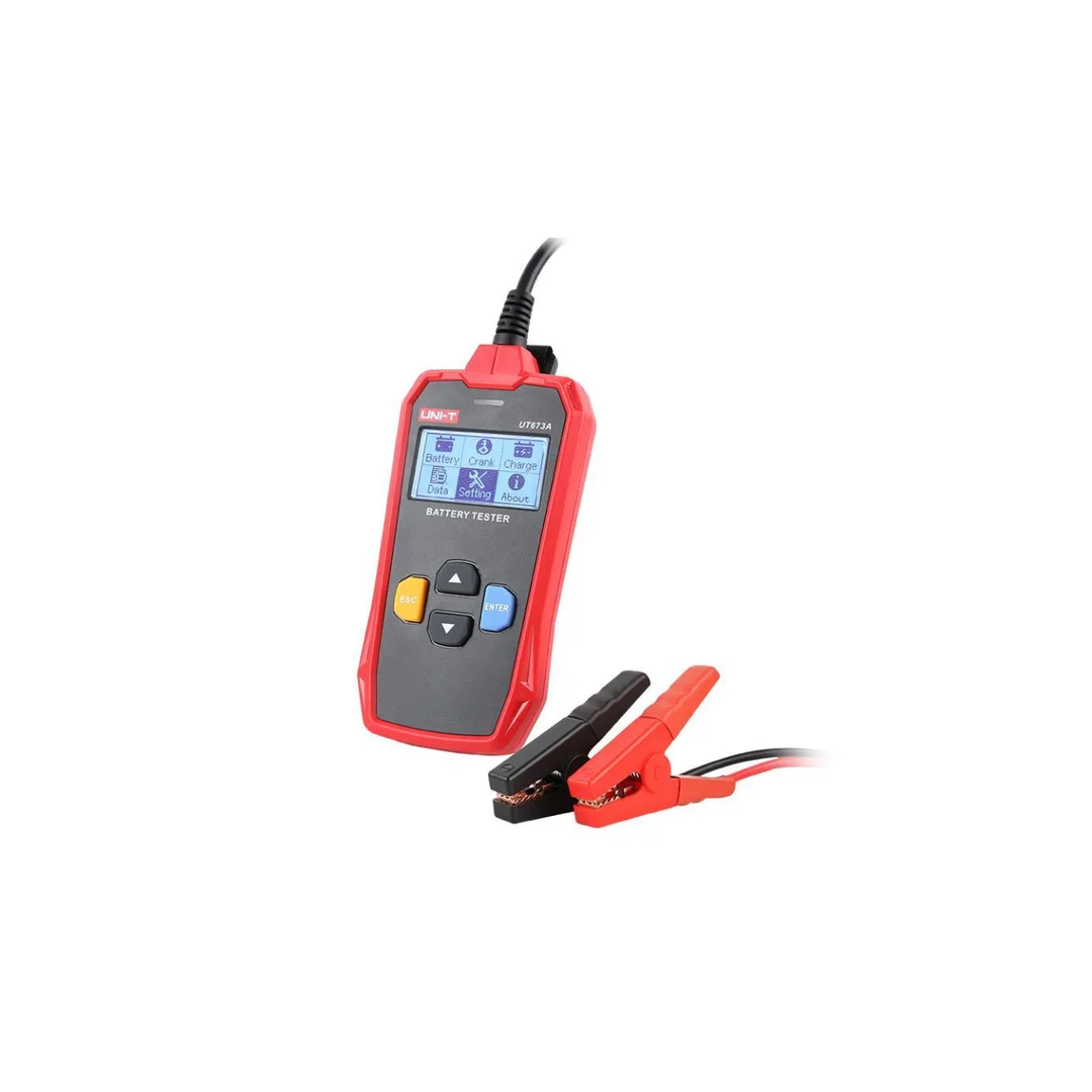 Tester akumulatorów żelowych GEL, AGM, EFB, VRLA Uni-T UT-673A