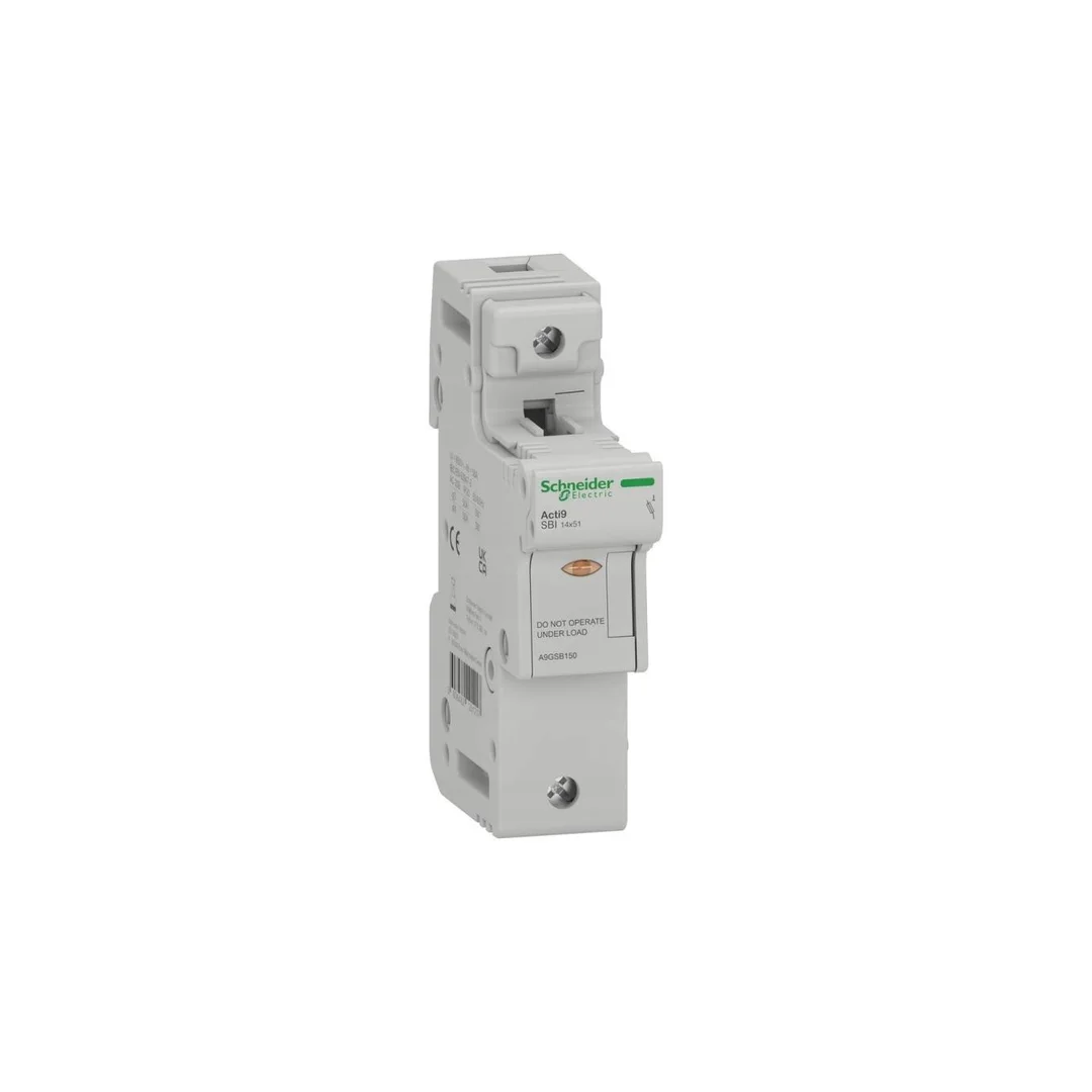 Podstawa bezpiecznikowa SBI 14 x 51, 1P, 50A, A9GSB150, Schneider
