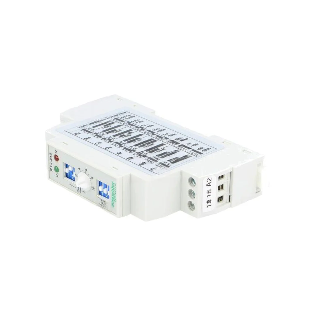 Moduł automatyki przekaźnik czasowy, na szynę DIN, zaciski śrubowe, RTX-410