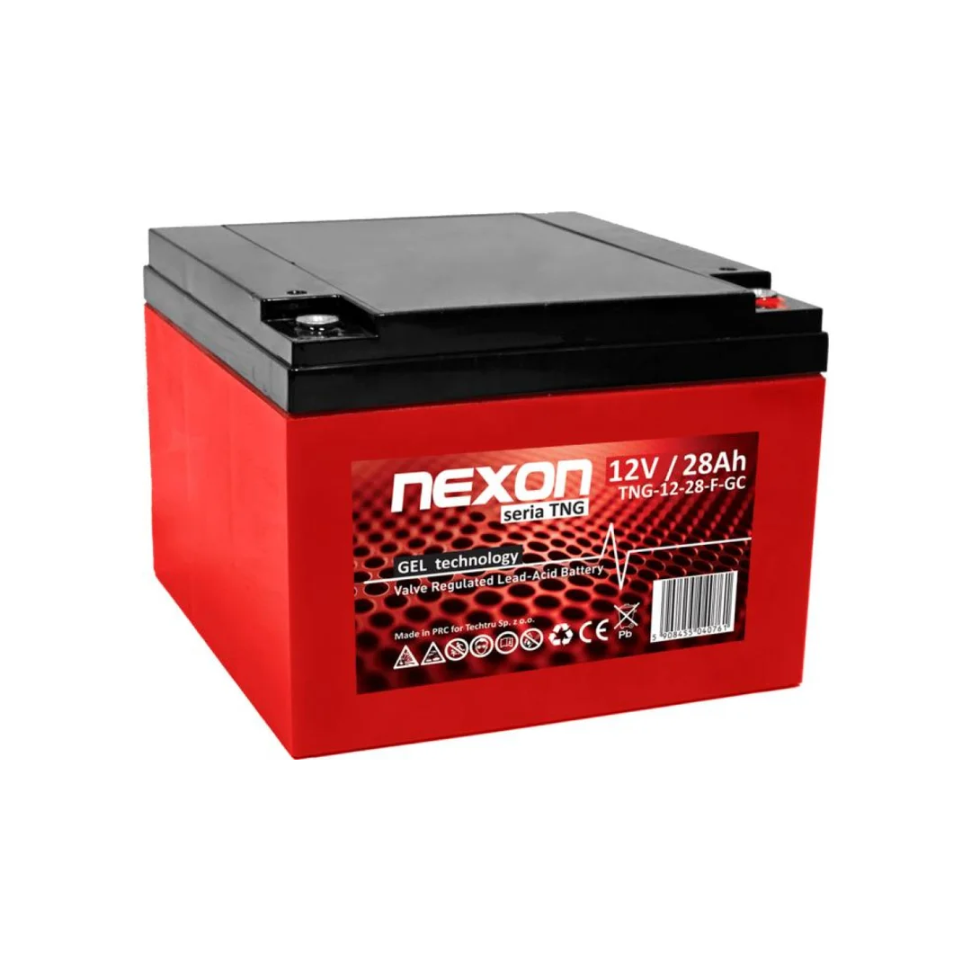 Akumulator żelowy VRLA / GEL bezobsługowy Nexon TNG 12V 28Ah