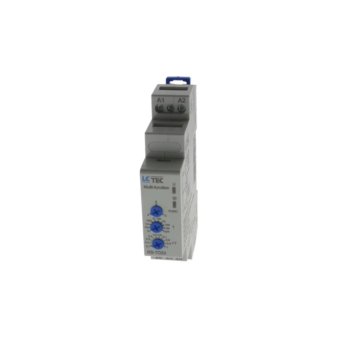 LC wielofunkcyjny przekaźnik czasowy 10A 24-230V AC/DC RS-TO23 9167