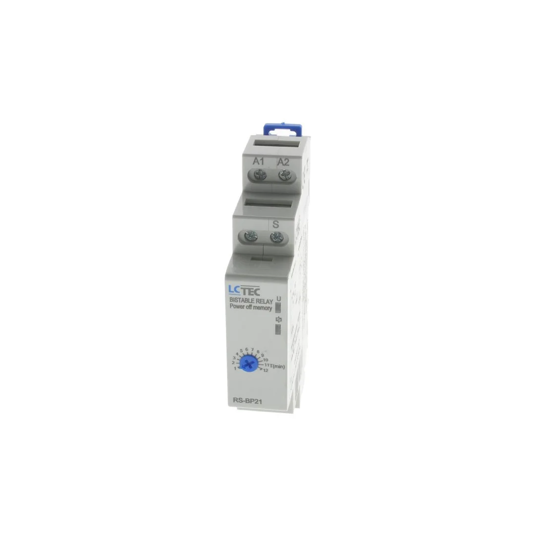 LC przekaźnik bistabilny z regulacją czasu 10A 230V 1-12 minut RS-BP21 9171