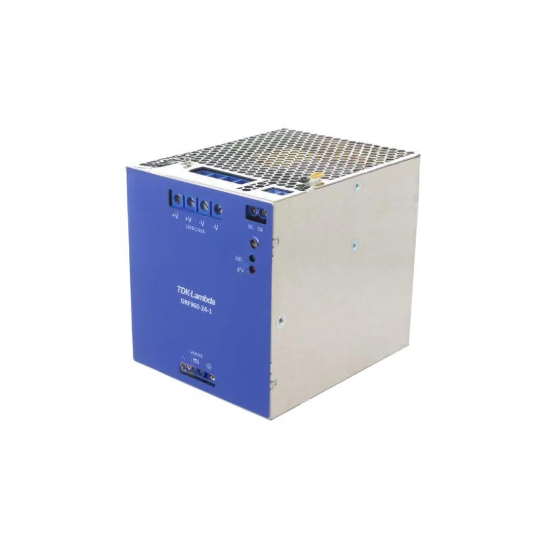 Zasilacz impulsowy na szynę DIN, 960W, 40A, 24V DC, listwa zaciskowa, DRF960-24-1