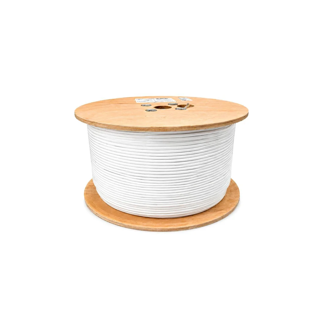 Kabel alarmowy YTDY 6x0,5mm biały 100V domofonowy bezhalogenowy LSOH B2ca drut Q-LANTEC /100m/