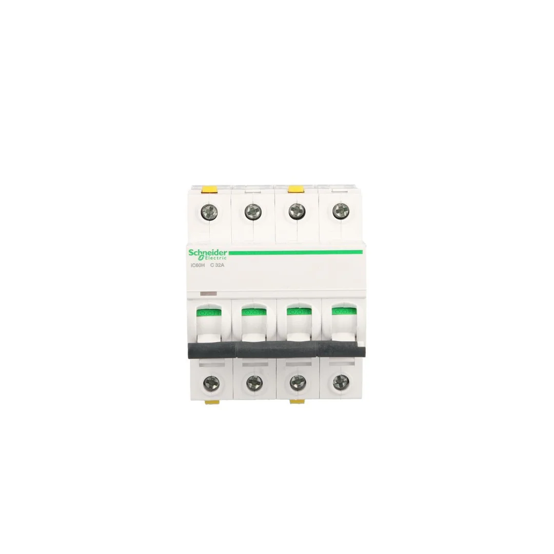 Wyłącznik nadprądowy 4P C 32A 10kA AC iC60H-C32-4 Acti9 A9F07432