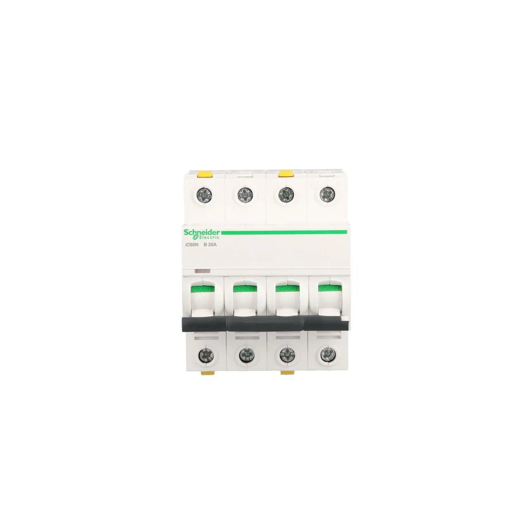 Wyłącznik nadprądowy 4P B 25A 6kA AC iC60N-B25-4 Acti9 A9F03425