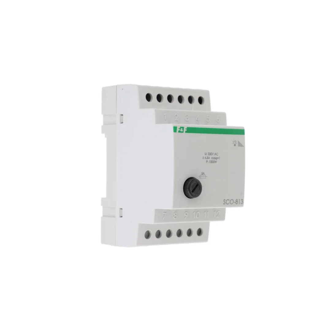 Ściemniacz przycisk szary 1000W 4,5A 230V AC 3 moduły SCO-813