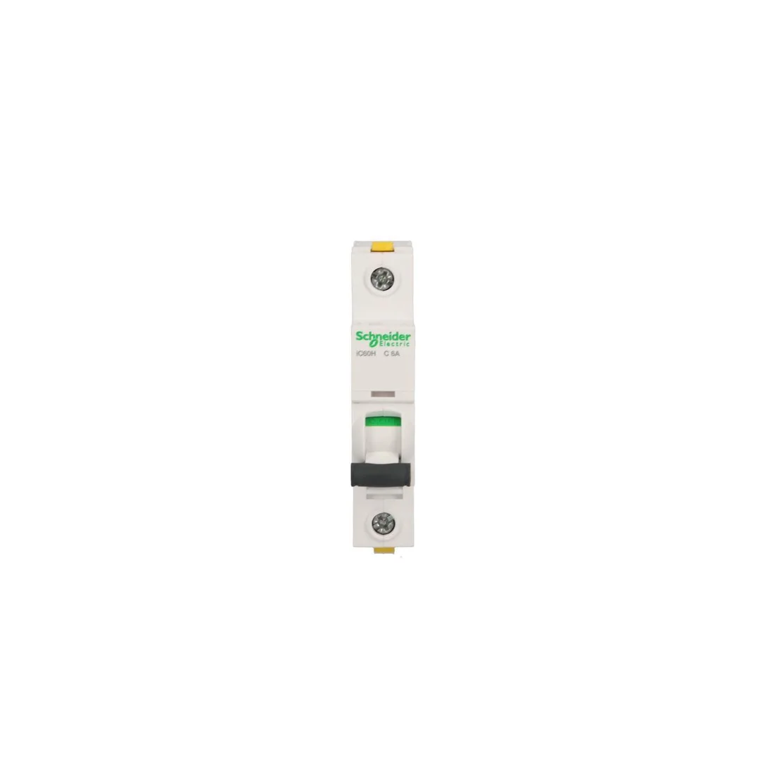 Wyłącznik nadprądowy 1P C 6A 10kA AC iC60H-C6 Acti9 A9F07106