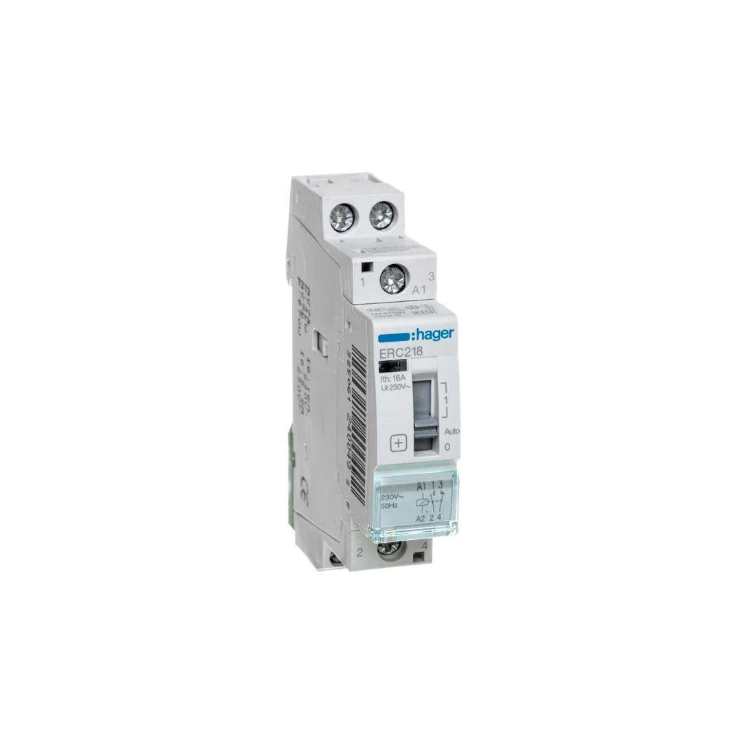 Przekaźnik instalacyjny 16A 230V AC 1NO+1NC ERC218