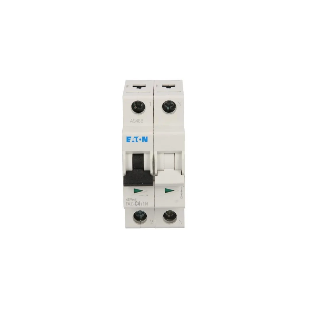 Wyłącznik nadprądowy 1P+N C 4A 15kA AC FAZ C4/1N 278666