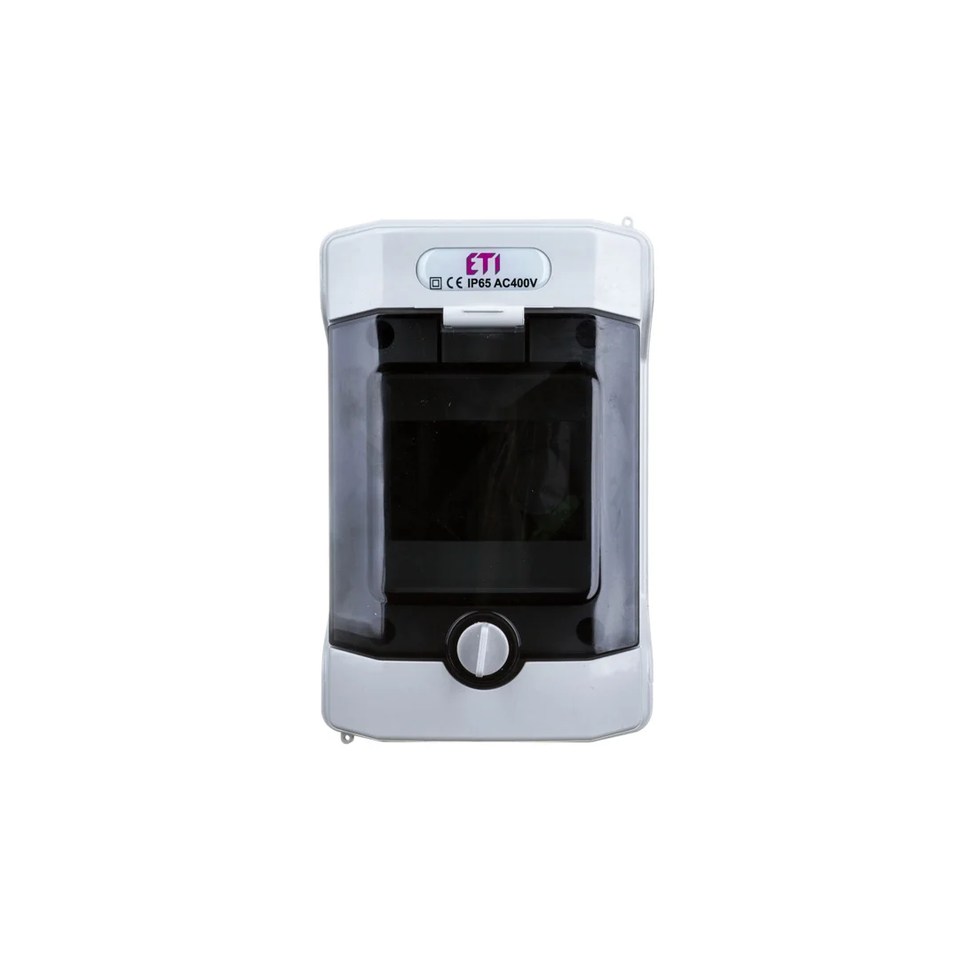 Rozdzielnica modułowa PV 1x4 natynkowa /transparentna/ UV 1500V DC IP65 ECH-4G DIDO 001101060