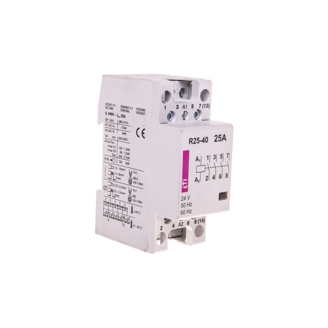 Stycznik modułowy 25A 24V AC 4Z 0R R 25-40 24V 002462311