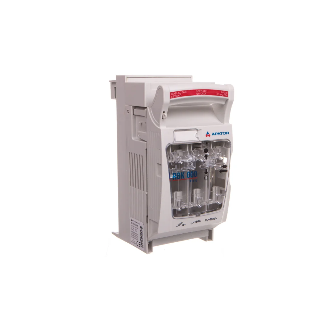 Rozłącznik izolacyjny bezpiecznikowy 160A RBK 000 pro-SD-M /zaciski śrubowe M8 70mm2/ 63-823234-041