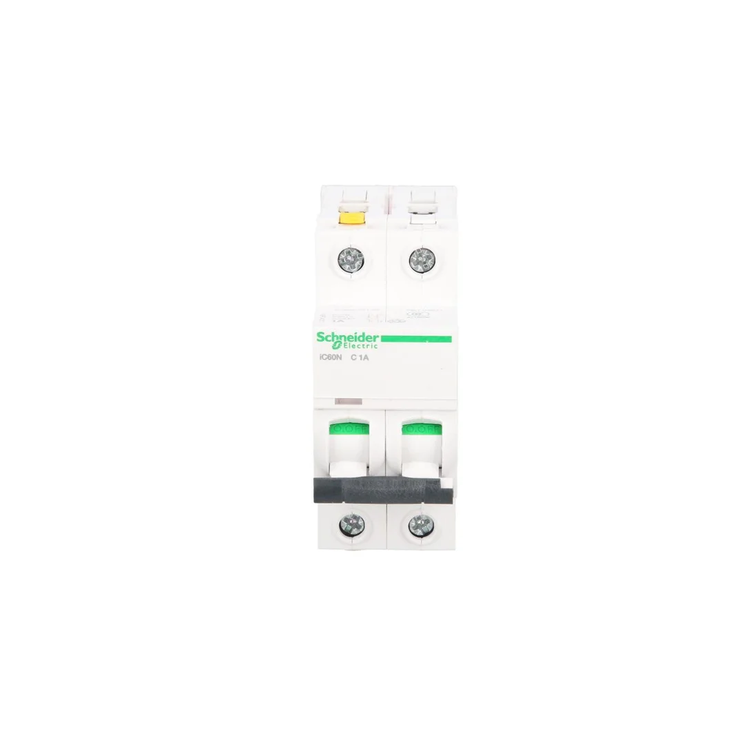 Wyłącznik nadprądowy 2P C 1A 6kA AC iC60N-C1-2 Acti9 A9F04201
