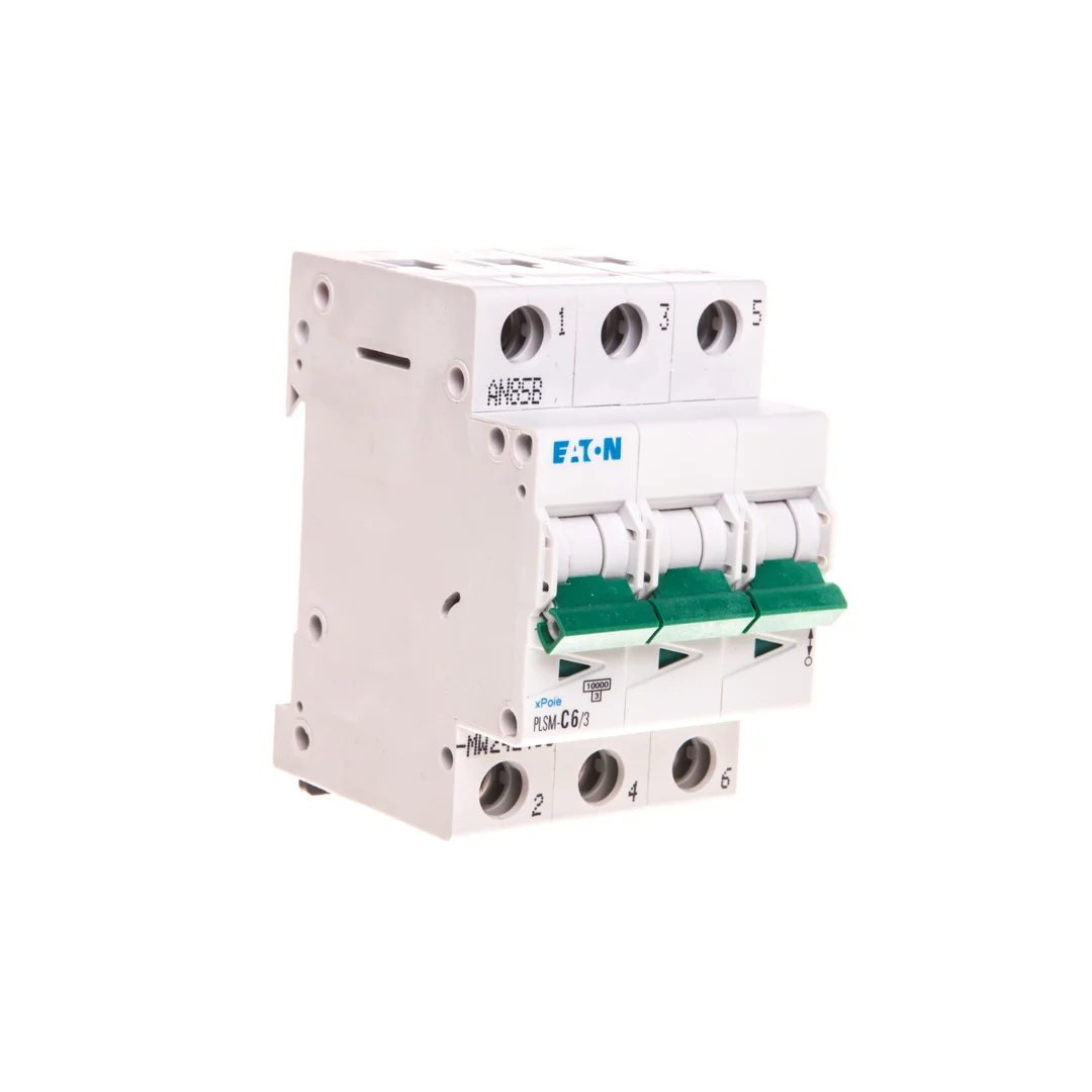 Wyłącznik nadprądowy 3P C 6A 10kA AC PLSM-C6/3-MW 242468