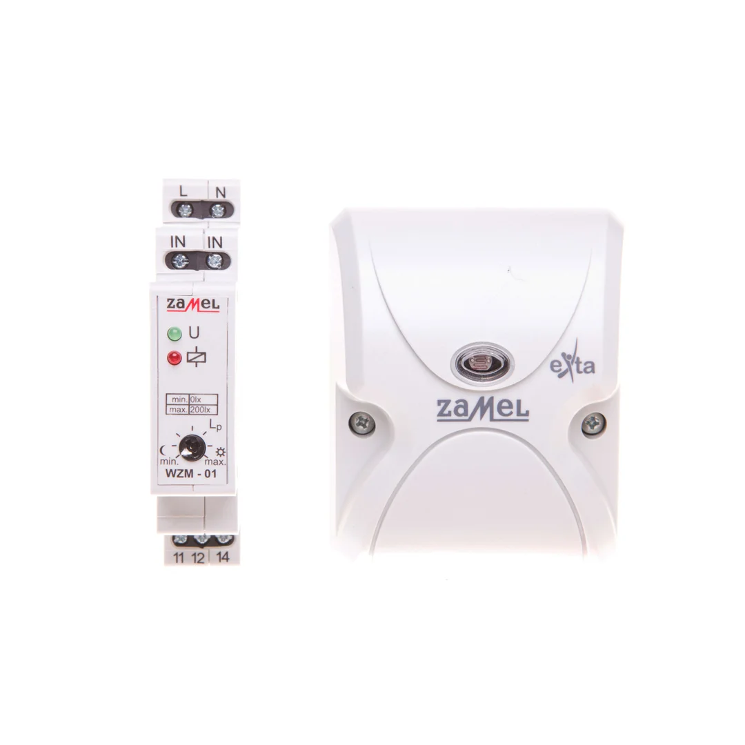 Wyłącznik zmierzchowy z sondą SOS-01 16A 230V 0-200lx AC WZM-01/SOS EXT10000143