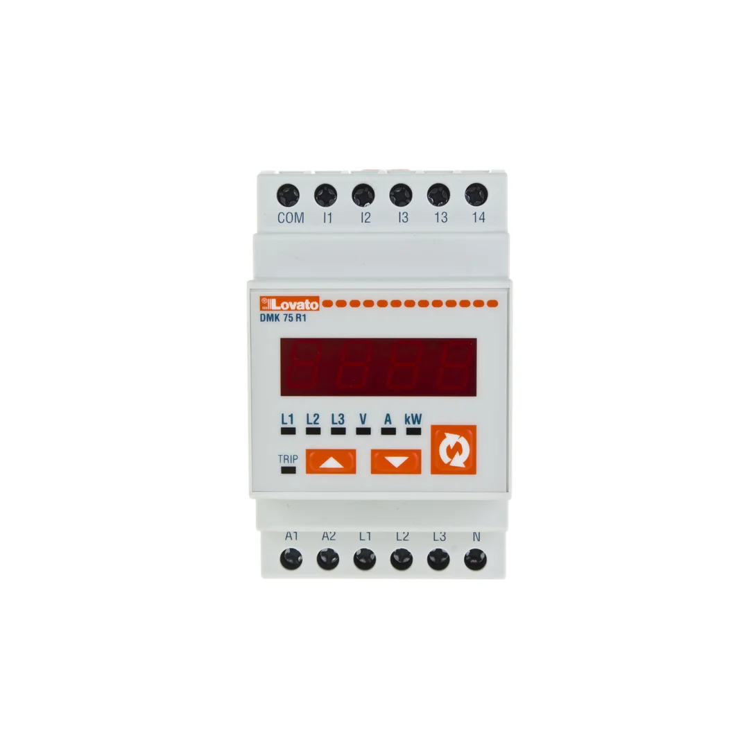 Miernik cyfrowy (woltomierz/amperomierz/watomierz) modułowy DMK75R1