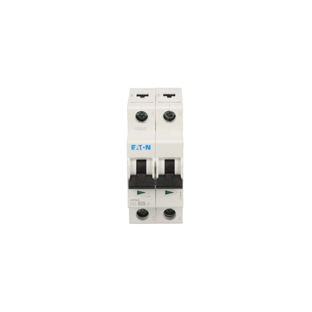 Wyłącznik nadprądowy 2P B 25A 15kA AC FAZ B25/2 278736