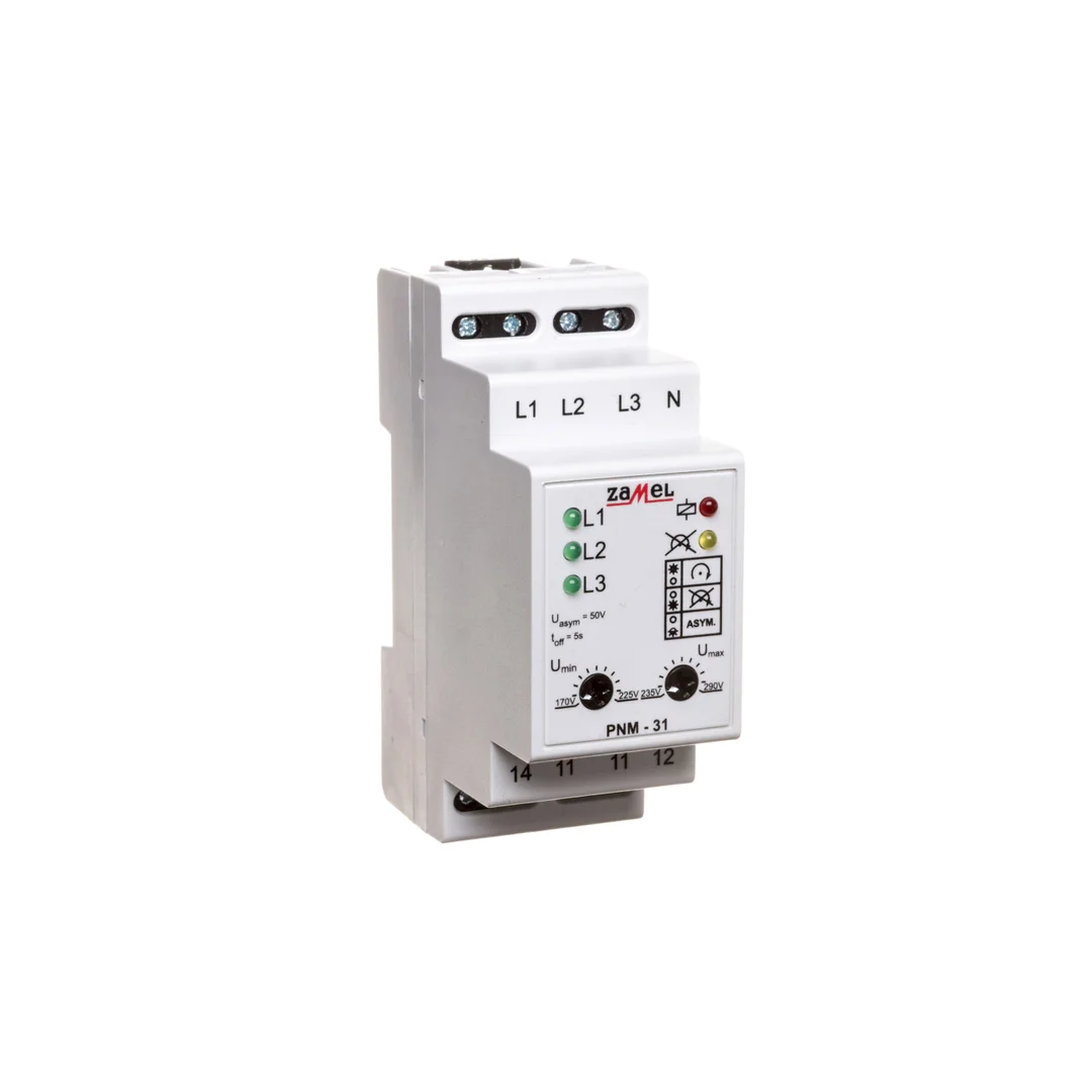 Przekaźnik napięciowy 3-fazowy 230/400V AC PNM-31 EXT10000105
