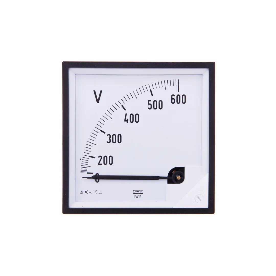 Woltomierz analogowy 96x96 N IP50 E616 600V pozycja pracy C3 K=90 st. bez atestu KJ EA19N E61600000000