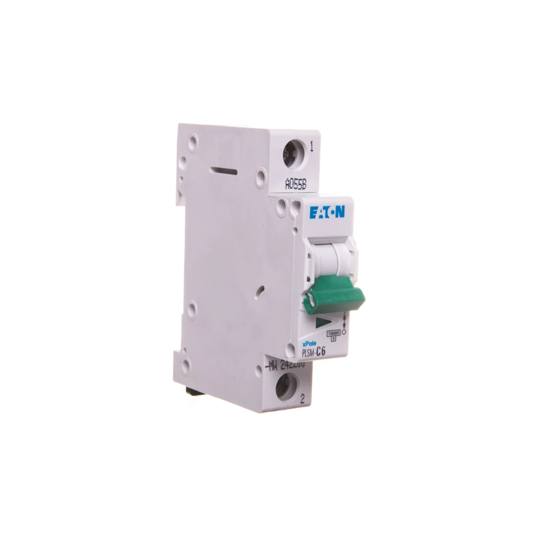 Wyłącznik nadprądowy 1P C 6A 10kA AC PLSM-C6-MW 242200