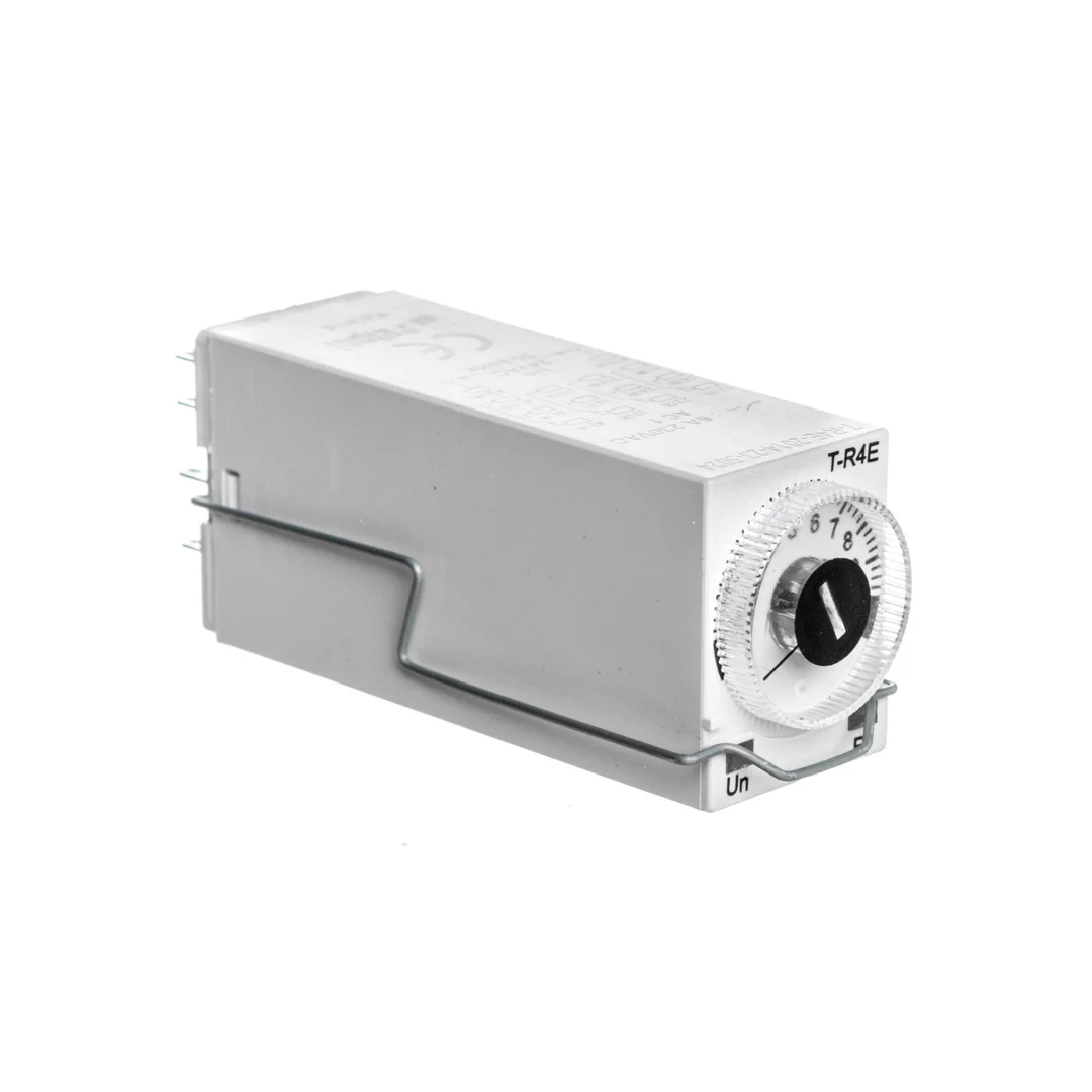 Przekaźnik czasowy 4P 6A 1sek-100h 24V AC opóźnione załączanie T-R4E-2014-23-5024 854942