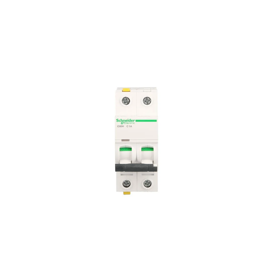 Wyłącznik nadprądowy 2P C 1A 10kA AC iC60H-C1-2 Acti9 A9F07201