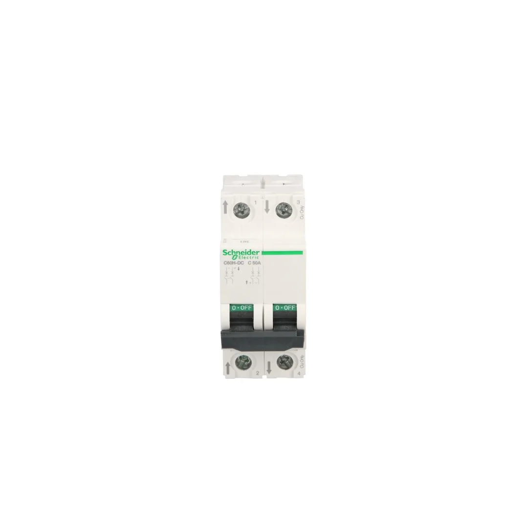 Wyłącznik nadprądowy 2P C 50A DC C60H-DC Acti9 A9N61538