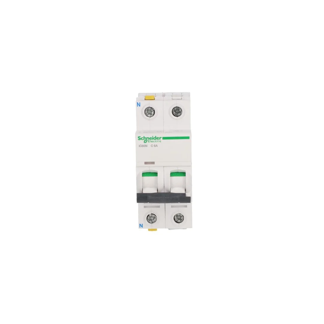 Wyłącznik nadprądowy 1P+N C 6A 6kA AC iC60N-C06-1N Acti9 A9F04606