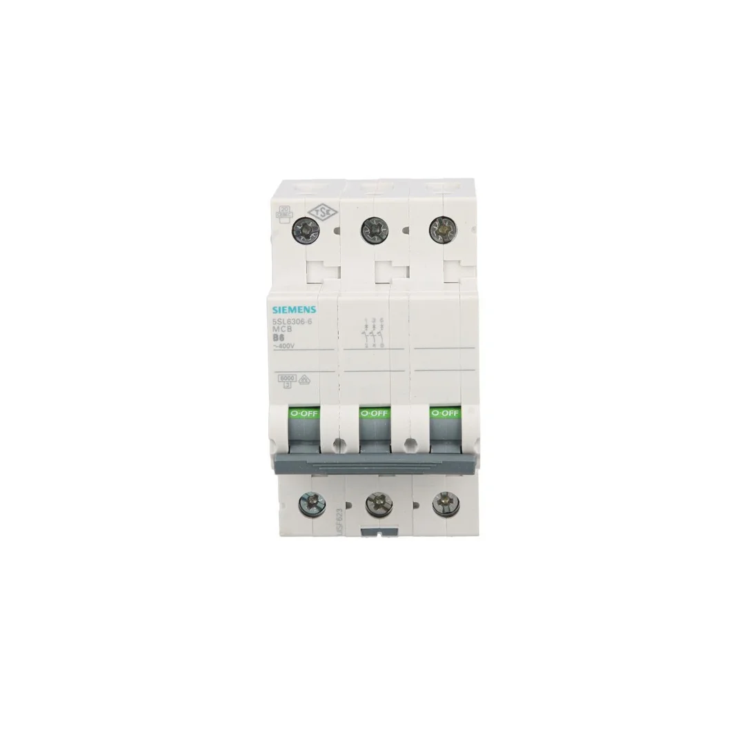 Wyłącznik nadprądowy 3P B 6A 6kA AC SENTRON 5SL6306-6