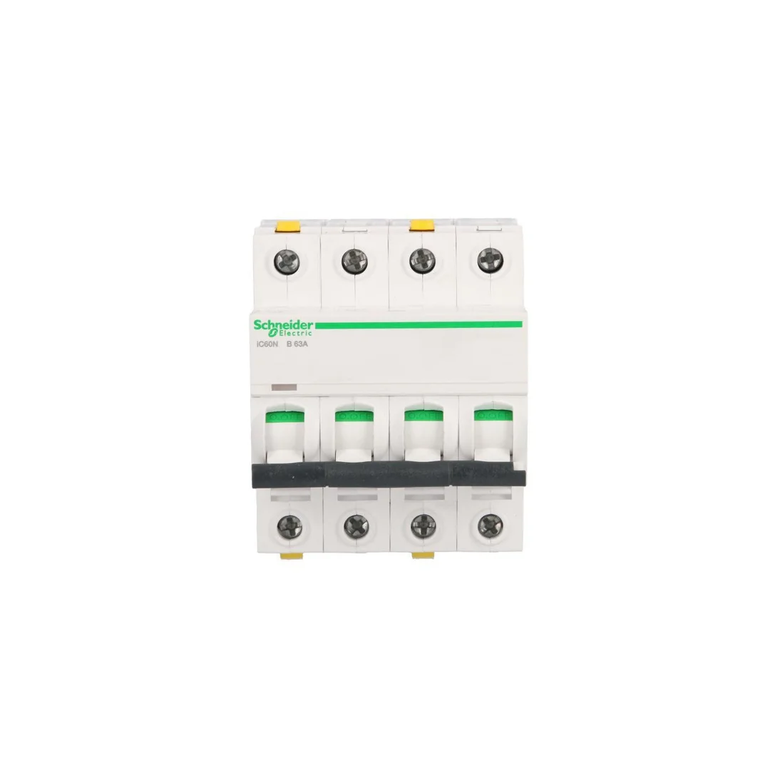 Wyłącznik nadprądowy 4P B 63A 6kA AC iC60N-B63-4 Acti9 A9F03463