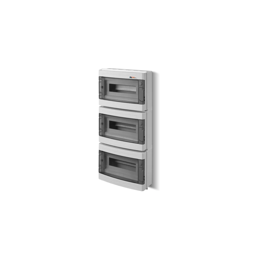 Rozdzielnica modułowa 3x12 natynkowa IP40 EP-LUX PLUS RN 3/36 (N+PE) 1908-01