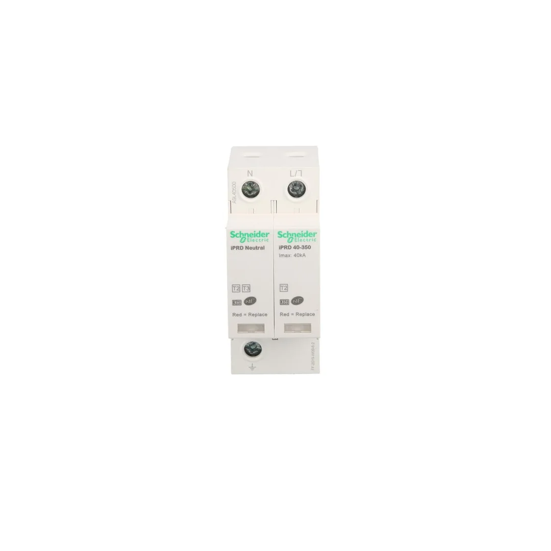 Ogranicznik przepięć Typ T2 1P+N 40kA iPRD-40-40kA-350V-1PN A9L40500