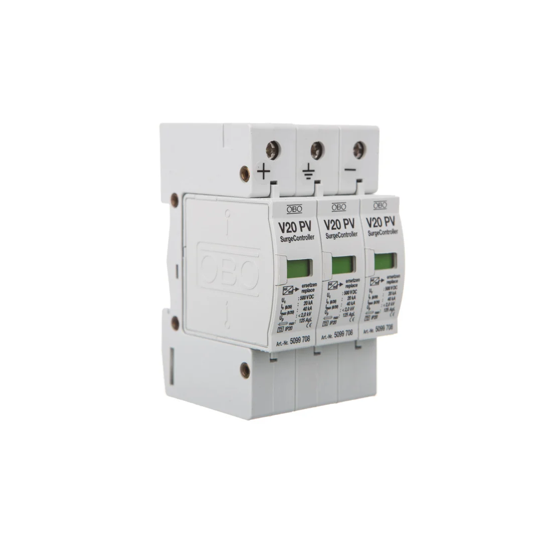 Ogranicznik przepięć PV 1000V DC Typ 2 C 3P 20kA 4kV V20-C 3-PH-1000 5094608